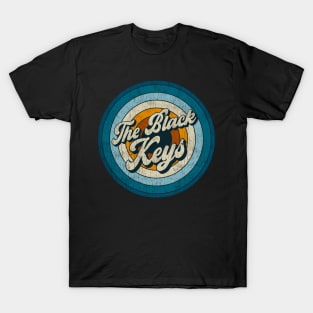 The Black Keys - Retro Circle Vintage T-Shirt